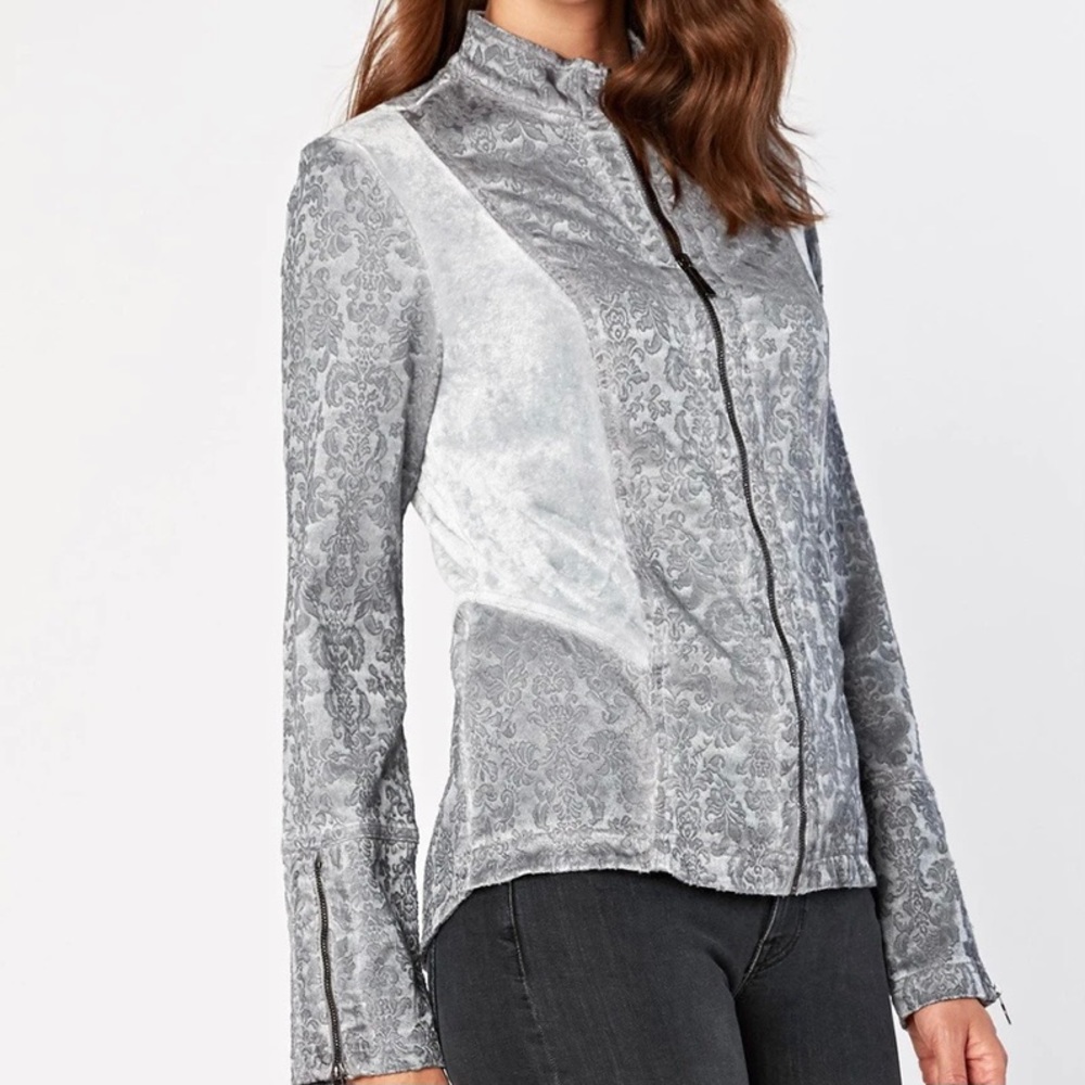 🆕 XCVI Elevated Jacket in Silver Grey